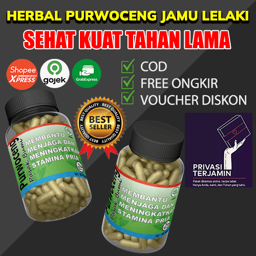 Herbal Stamina Pria Purwoceng Pasak Bumi