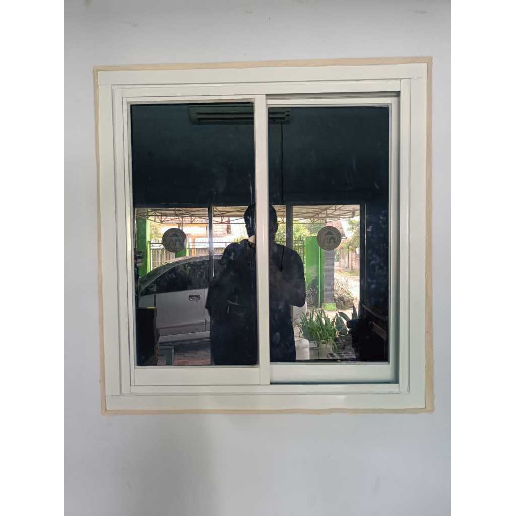Jendela Sliding Aluminium 80x80 | Jendela Geser Aluminium 80x80