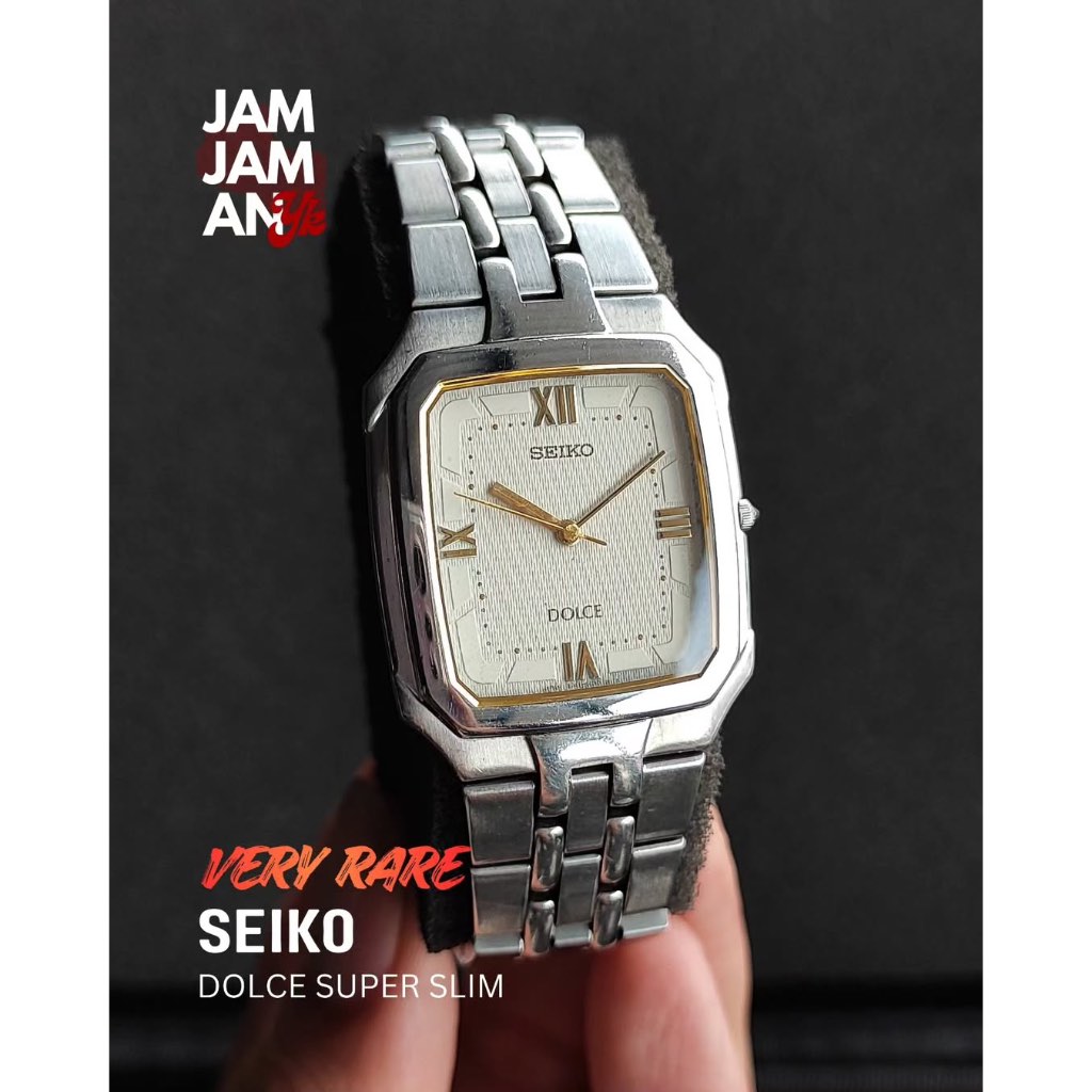 Seiko Tank Dolce Super Slim Quartz Rare Item