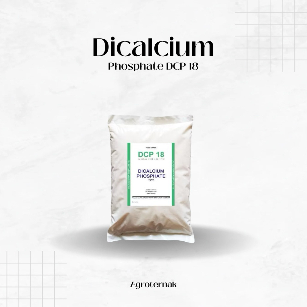 Agrofos DiCalcium Phosphate 1Kg Dicalphos - Dikalsium fosfat - SINOPHOS