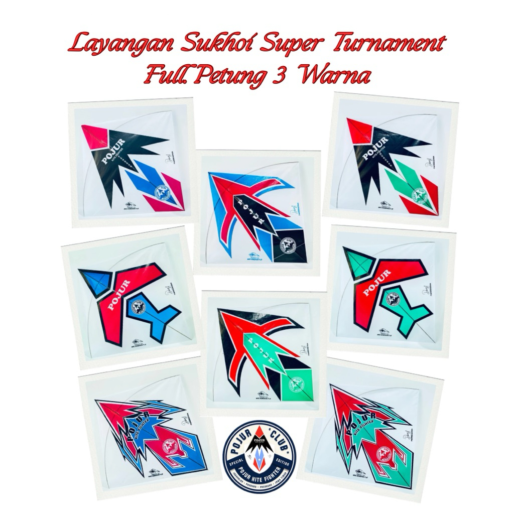 Layangan Sukhoi Super Spesial Turnament Full Petung Dobel Lilitan By masromdhon ( Minimal Pembelian 