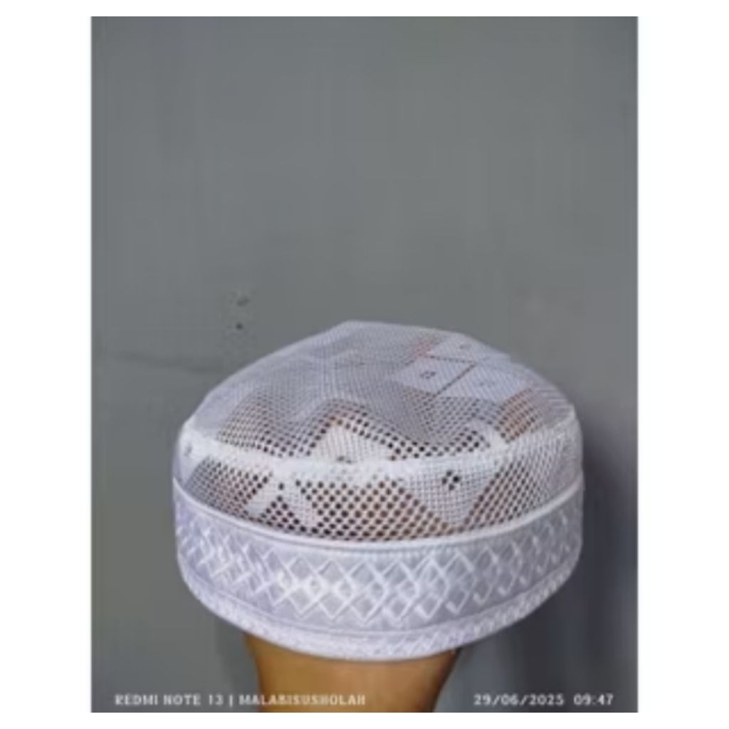 peci hajir marawis peci putih