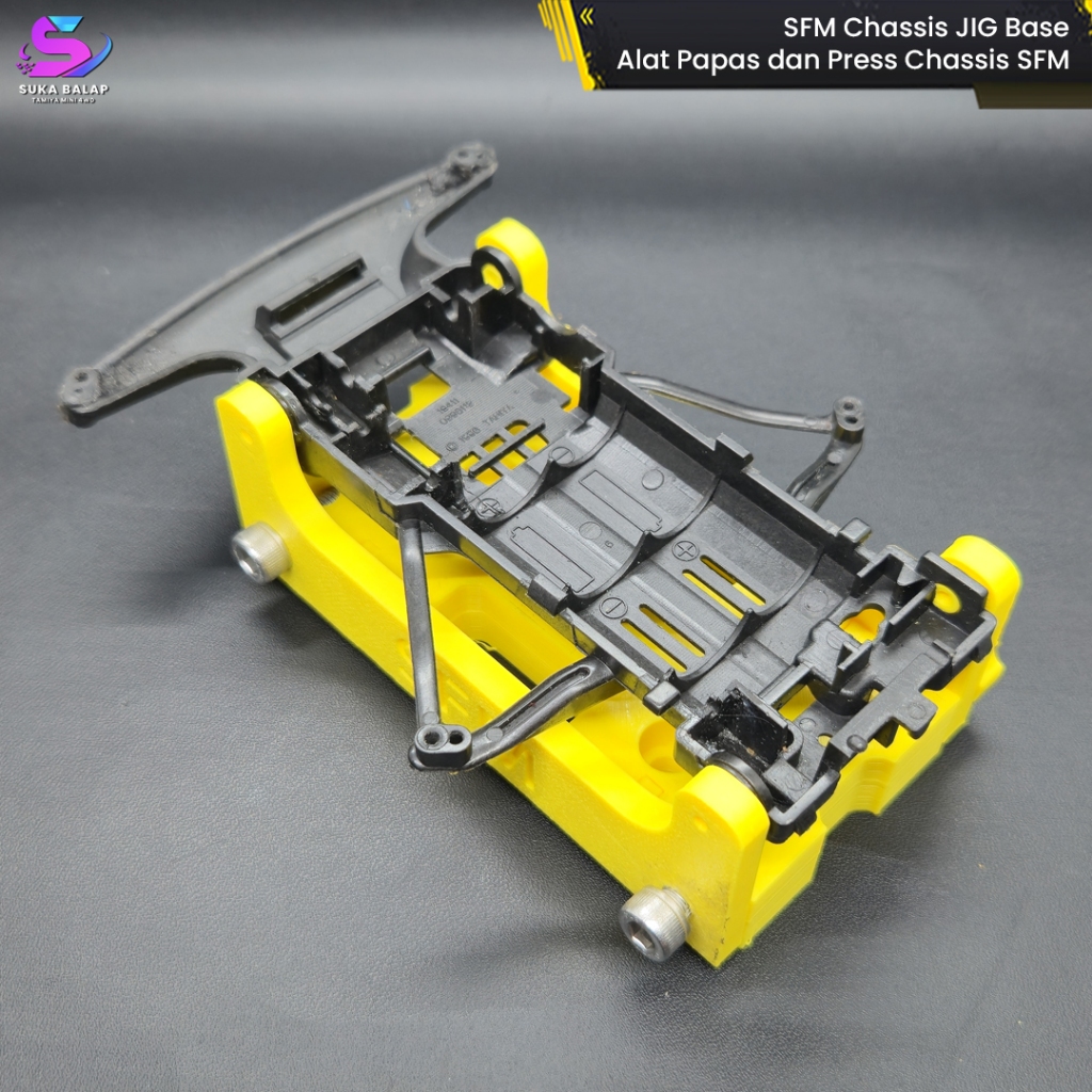 SFM Chassis JIG Base Table Milling Ragum Meja Geser Proxxon - Press Chassis SFM Tamiya 95239