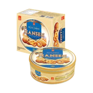 UBM Biscuits Hansen Butter Cookies 405g | 1 Kardus isi 6 | Jajan lebaran