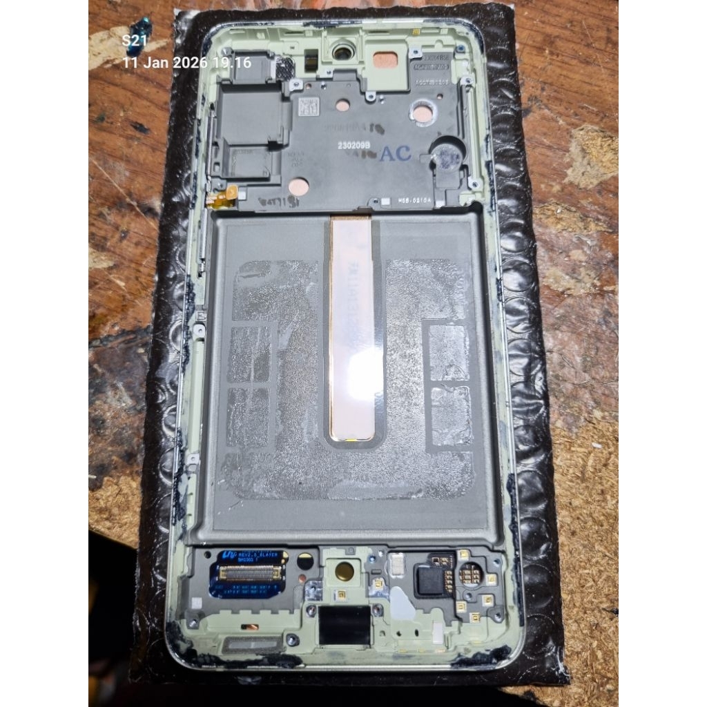 LCD Samsung S21fe original copotan