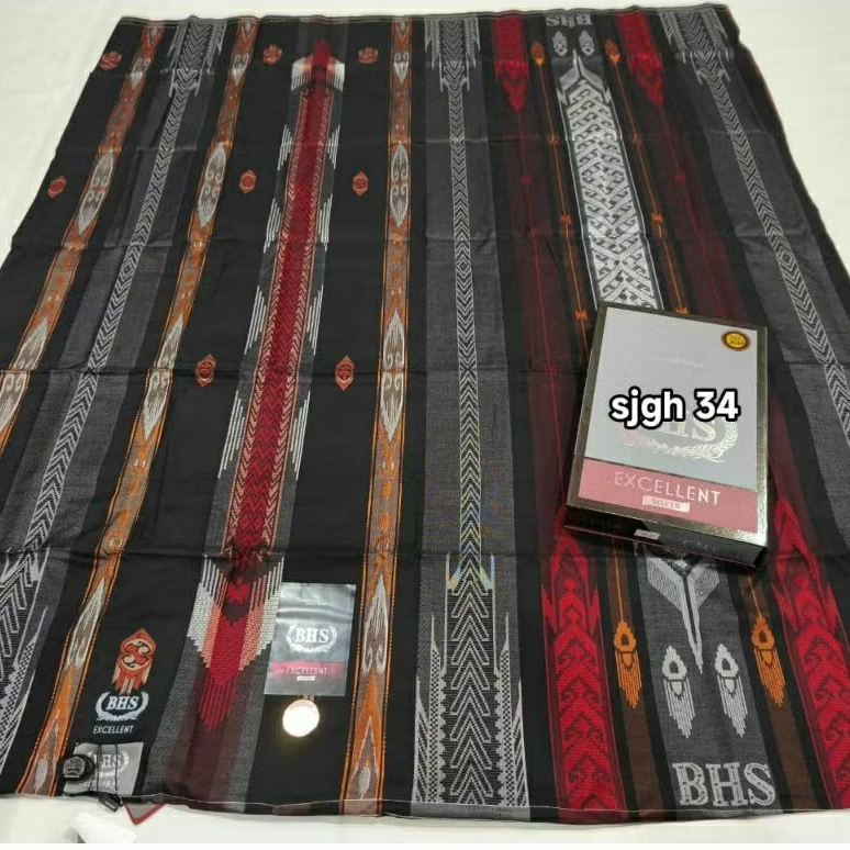 SARUNG BHS EXCELLENT JACQUARD KUALITAS SILVER