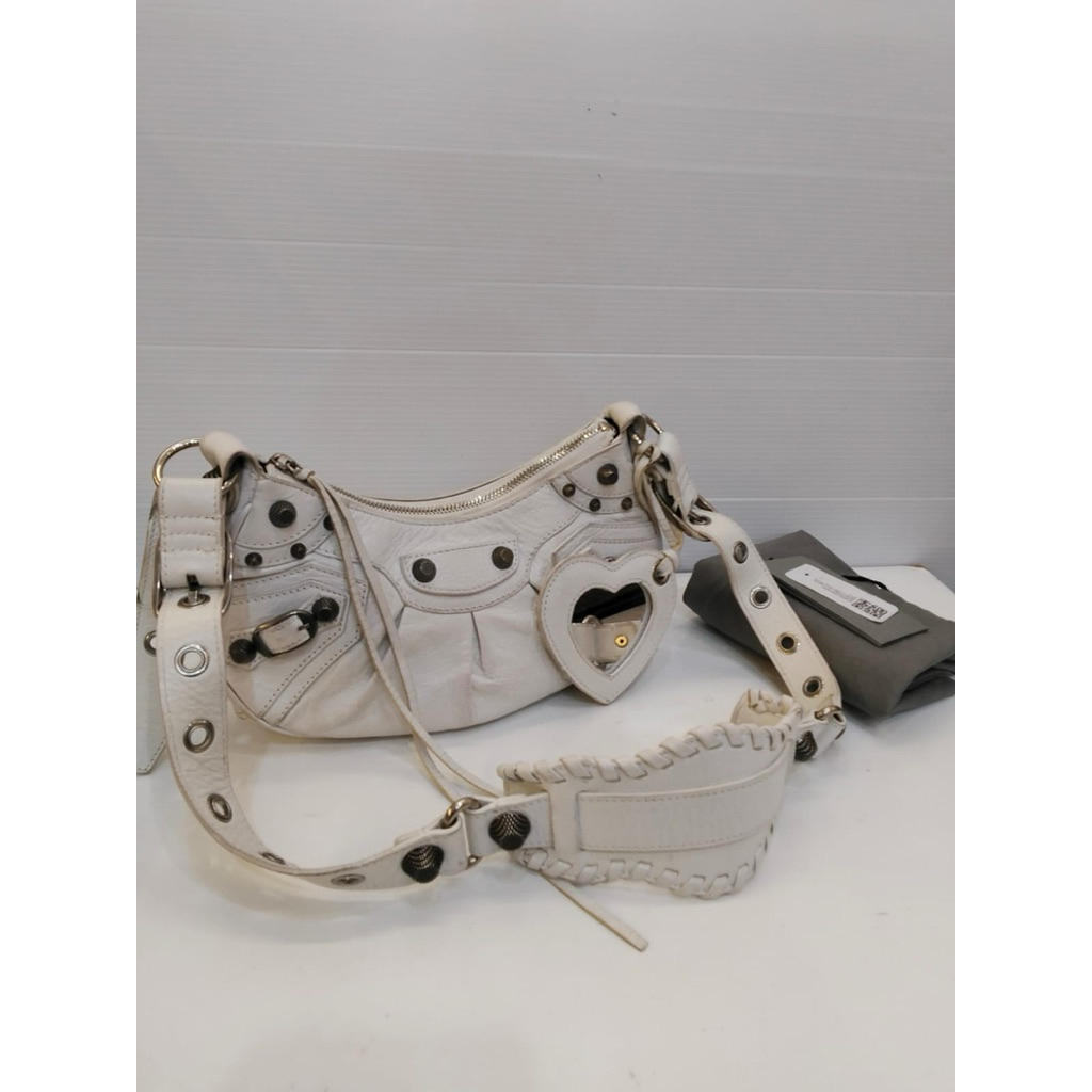 Preloved Balenciaga Le Cagole XS White