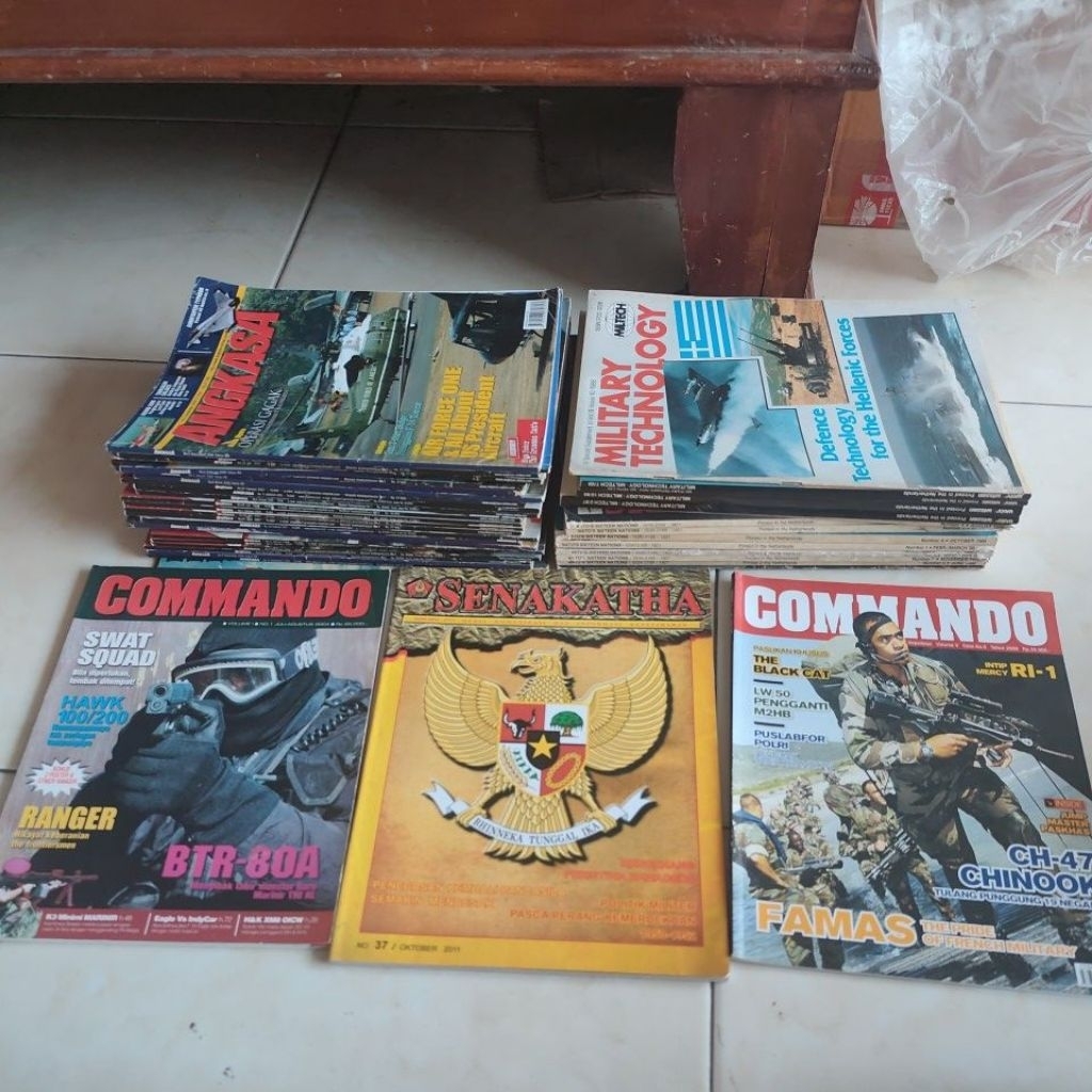 Majalah Angkasa Perdirgantaraan / commando / senakatha /military technology / NATO sixteen nation