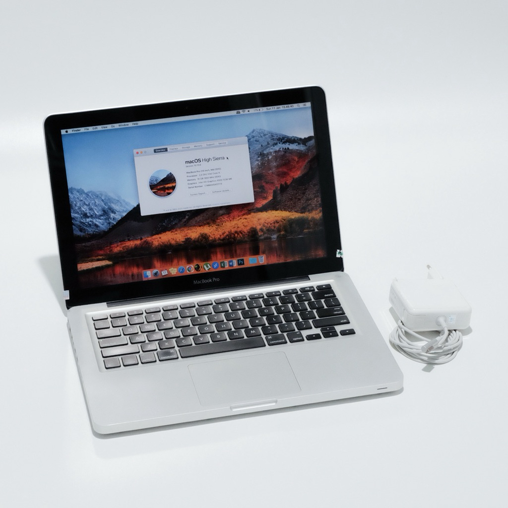 Apple Macbook Pro 13 Inch 2012 Core i5 RAM 16GB SSD 180GB Normal Mulus