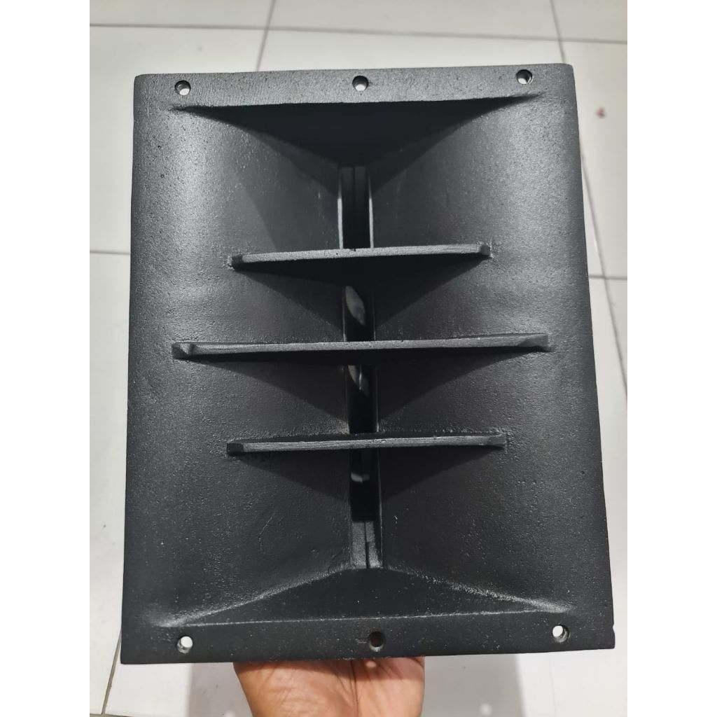 HORN TWETER / CORONG TWEETER LINE ARRAY UNTUK BOX HDL UKURAN 28X22 TINGGI 22 CM KHUSUS DRIVER BAUT E