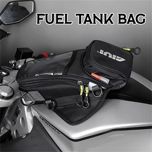 Knight Fuel Tank Bag Magnet Adsorption Oil Bag Motorcycle Rear Seat Bag Multifunctional Navigation R