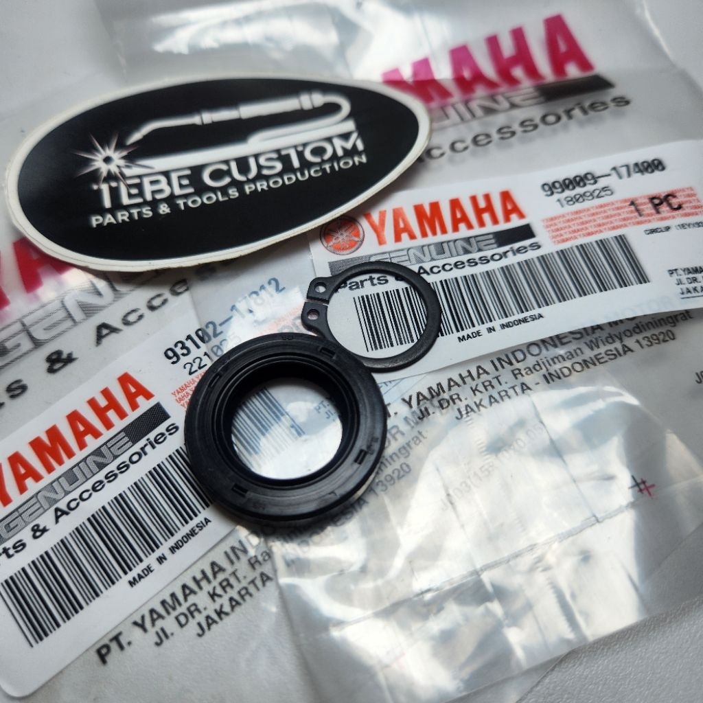 Klip Spi Kleman Kancing Kuncian As Pully Belakang Rasio Gear Box Cvt Mio Sporty Mio Smile Mio Soul F