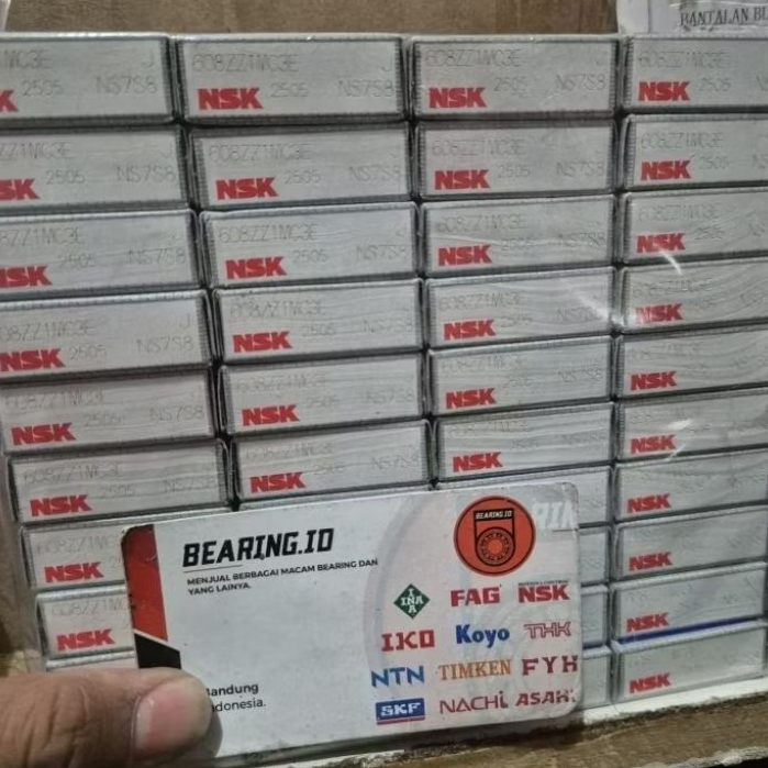 BEARING 608 ZZ C3 NSK ORIGINAL