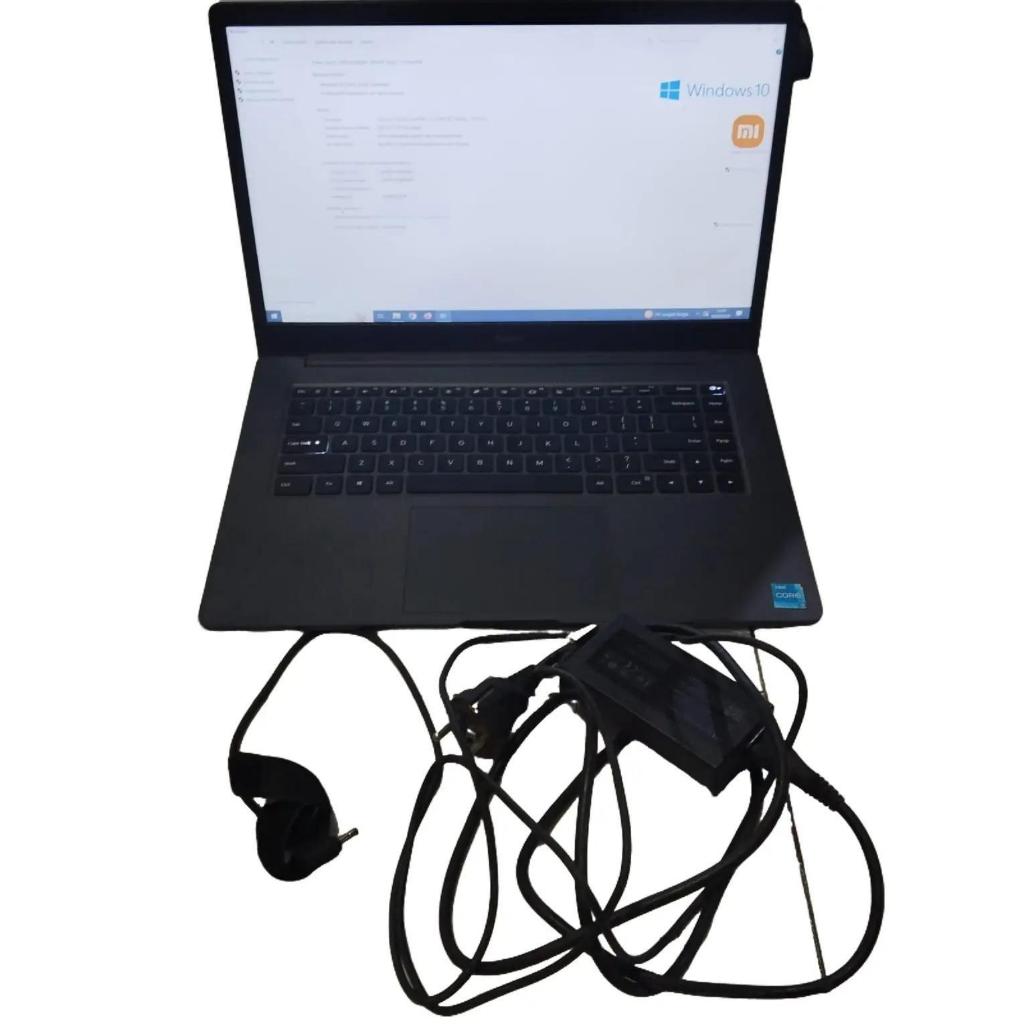 LAPTOP BEKAS XIAOMI REDMIBOOK 15 RAM 8GB 256 SSD W 10 15.6 FHD I3 + ADAPTOR Xiaomi Redmi book 15 inc