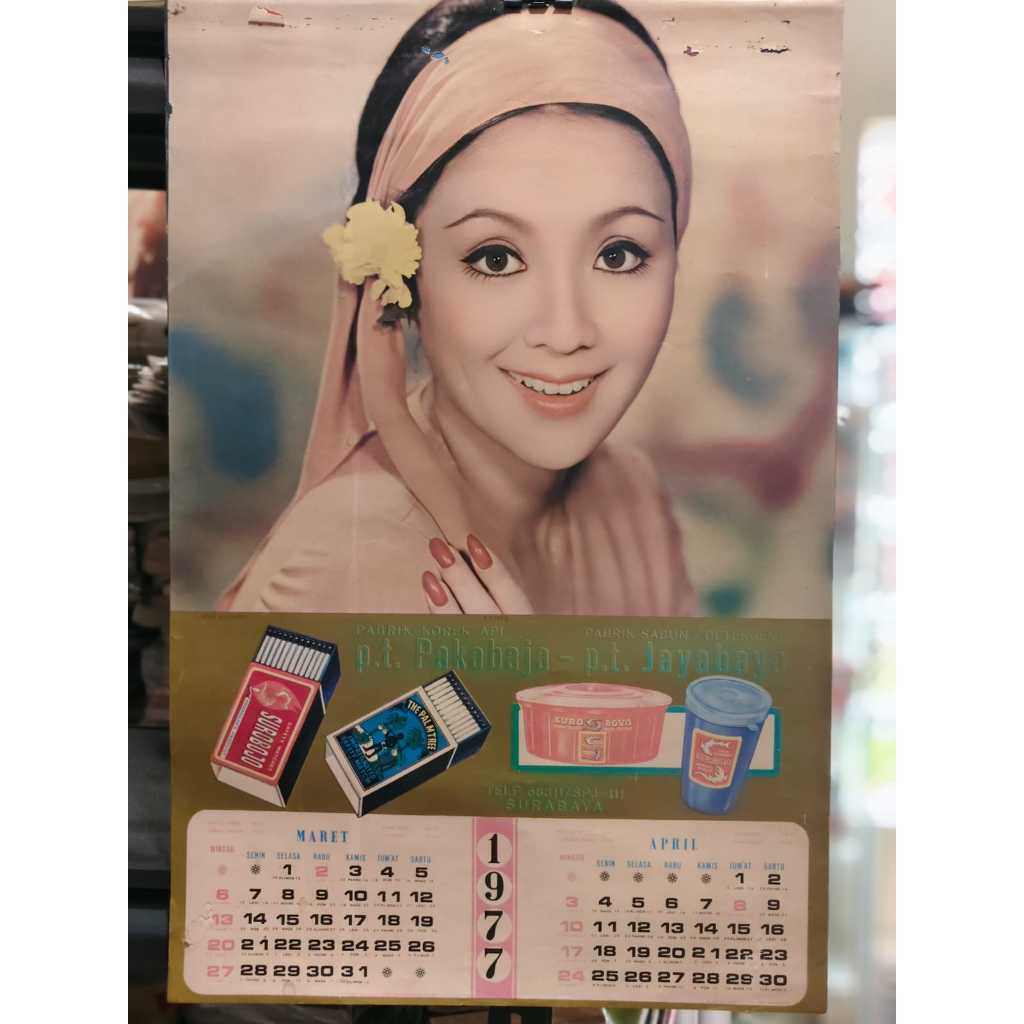 KALENDER LAMA KALENDER JADUL KALENDER TAHUN 1977 1966 1772