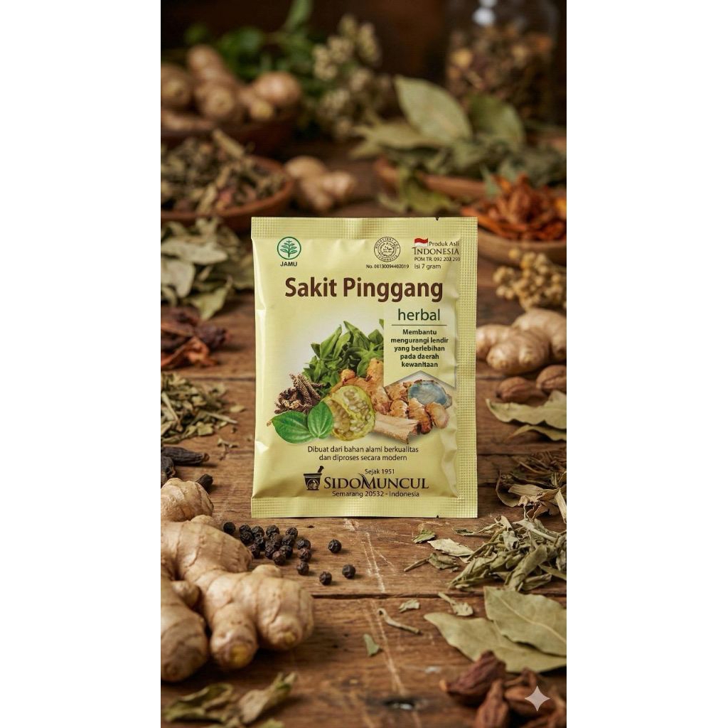Jamu Sakit Pinggang Sidomuncul
