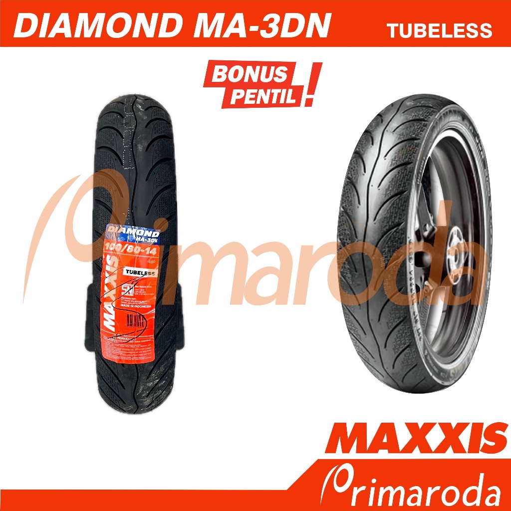 Ban Belakang Honda Vario 150 Tubeless 100/80-14 Maxxis Diamond