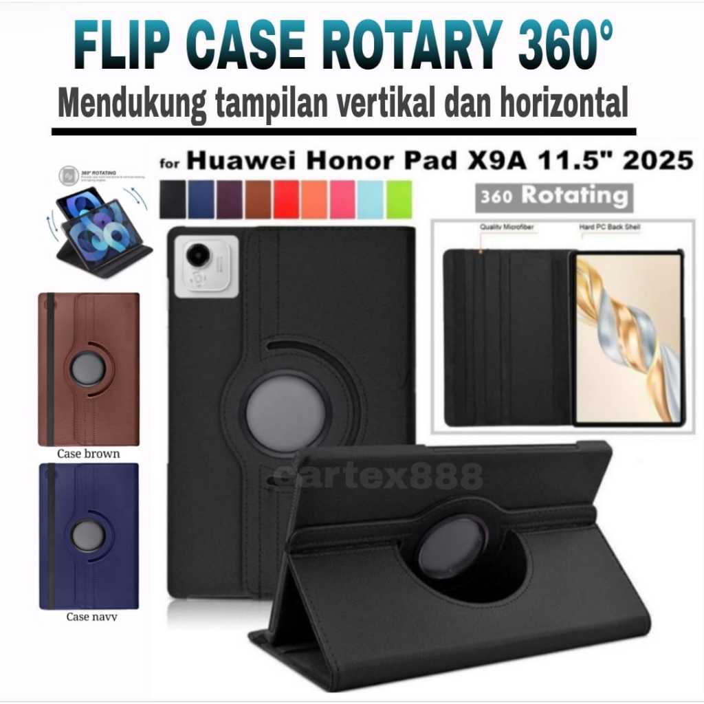 Case Rotary Honor Pad X9a 11.5"inch 2025/ case honor pad x9a / casing honor pad x9a \ honor pad x9a
