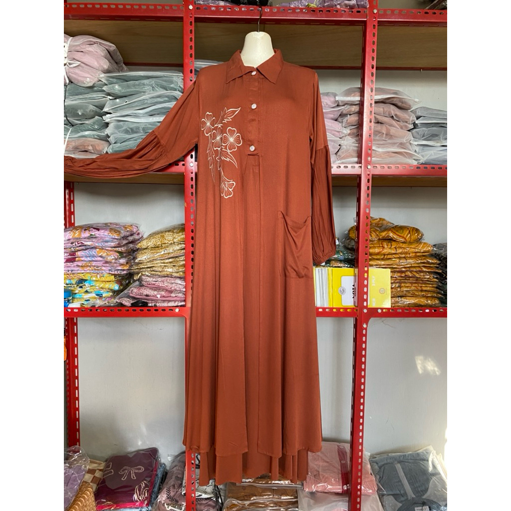 gamis ourter syahida