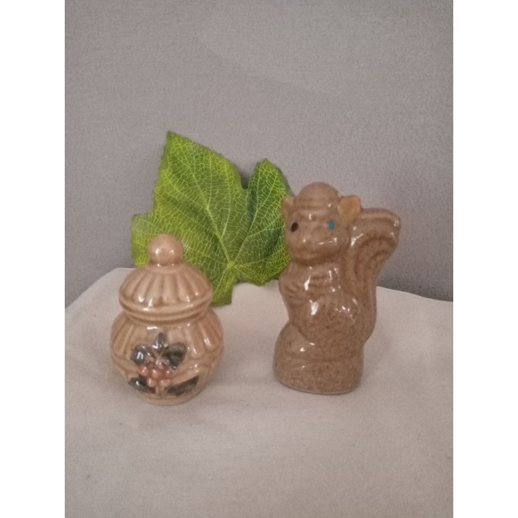 Boneka keramik mini sepasang murah