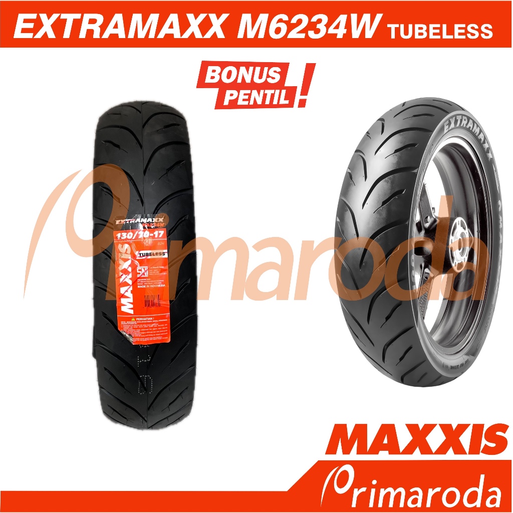 Ban Belakang Suzuki GSX-R150 Tubeless 130/70-17 Maxxis Extramaxx