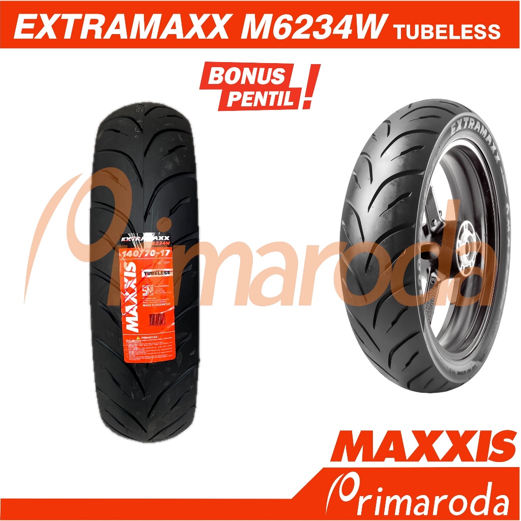 Ban motor MAXXIS Extramaxx 140/70 Ring 17 Tubeless 140/70-17