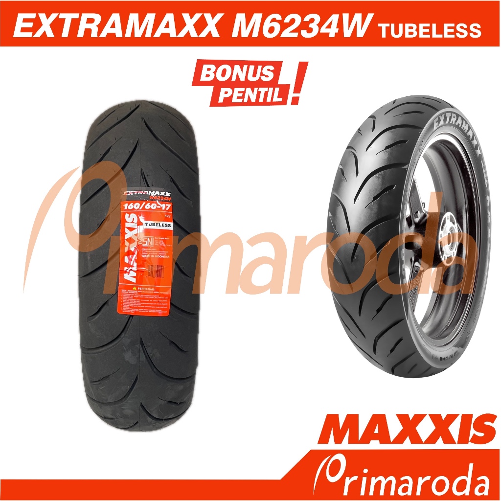 Ban motor MAXXIS Extramaxx 160/60 Ring 17 Tubeless 160/60-17