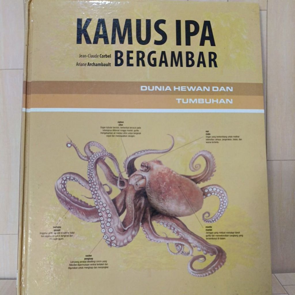 Buku Pengetahuan Anak Tentang Kamus Ipa Bergambar