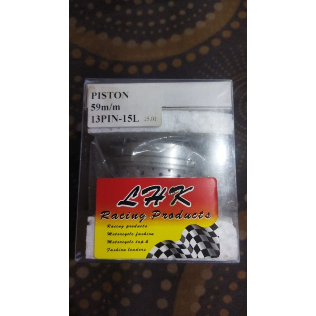PISTON/SEHER LHK 59 PIN 13 MIO/BEAT/DLL