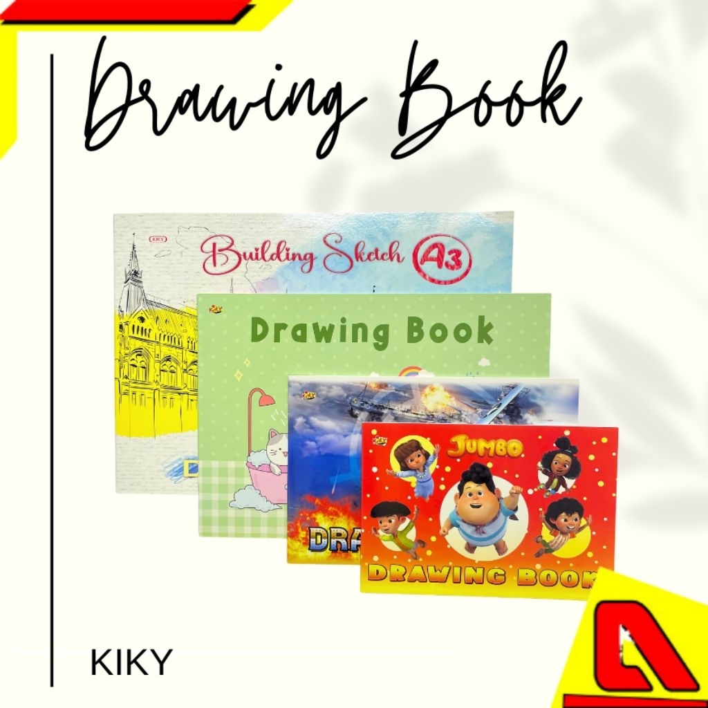 BUKU GAMBAR KIKY /BUKU MENGGAMBAR KIKY ECER