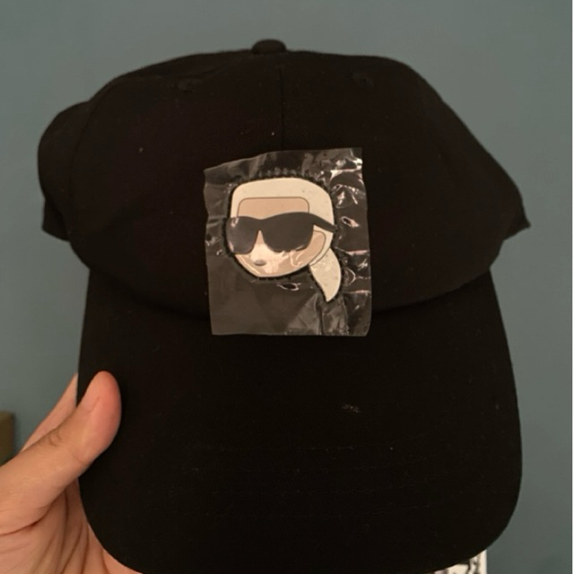 [BARU] TOPI Karl Lagerfeld Hitam All Size Women Wanita