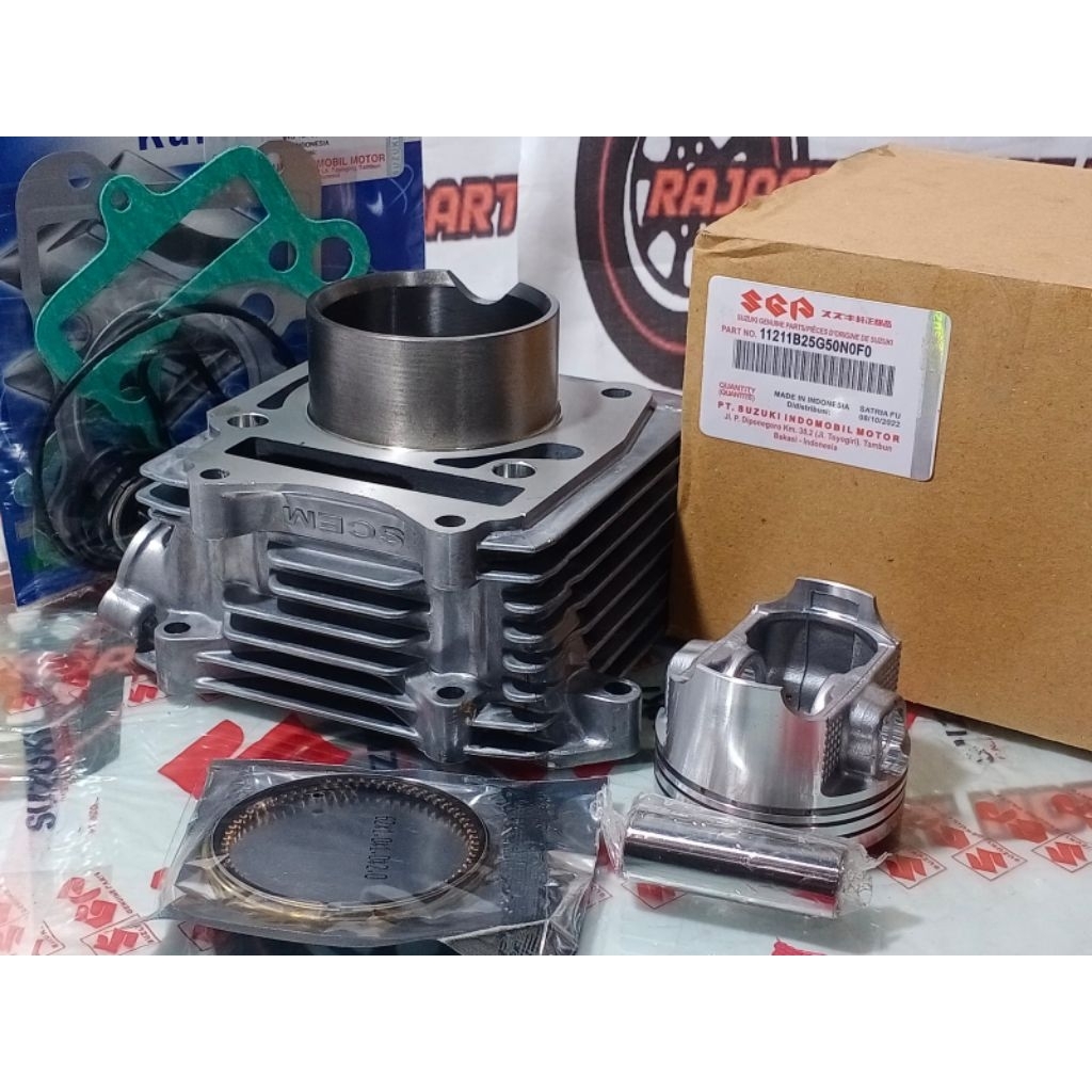 Blok seher satria Fu cylnder Suzuki Satria Fu 150 blok seher satria set