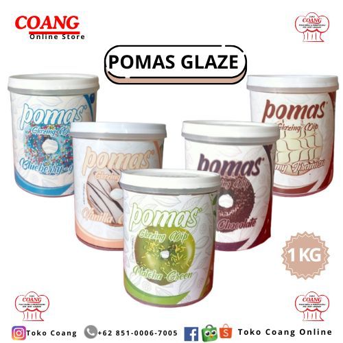 POMAS GLAZE 1 KG