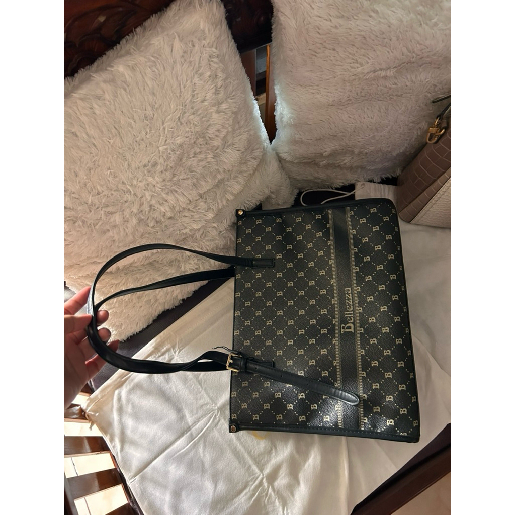 Preloved Like New- Belleza Tote Bag Shoulder Tas Kerja Traveling