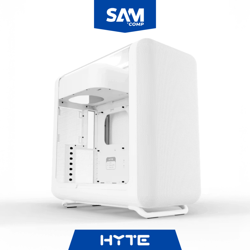 Hyte X50 Snow White - Modern Performance ATX PC Case
