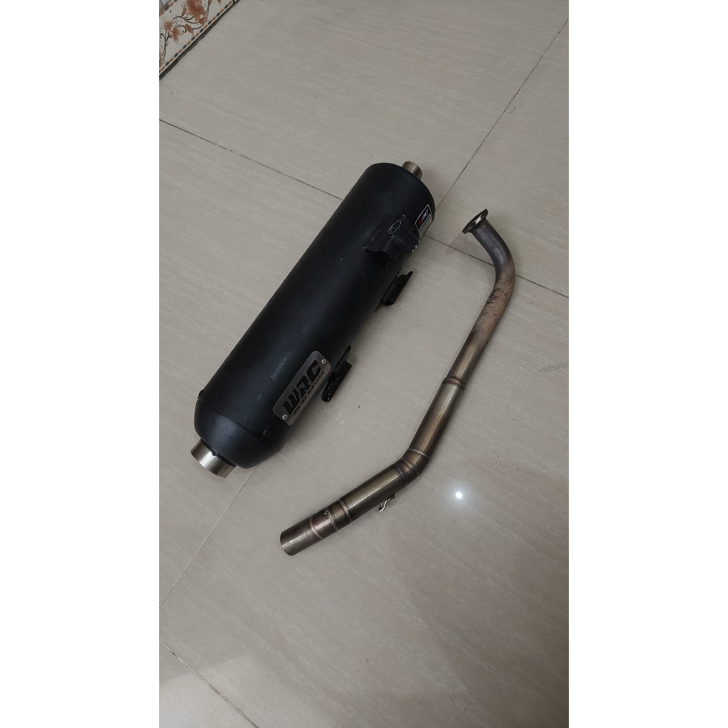 SECOND  Knalpot WRC standart Racing new aerox second