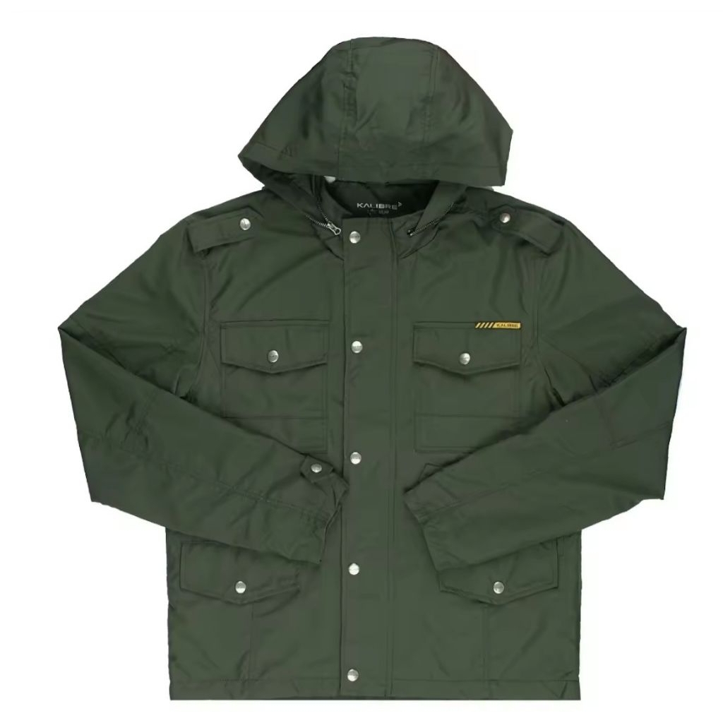 jaket outdoor kalibre army size L