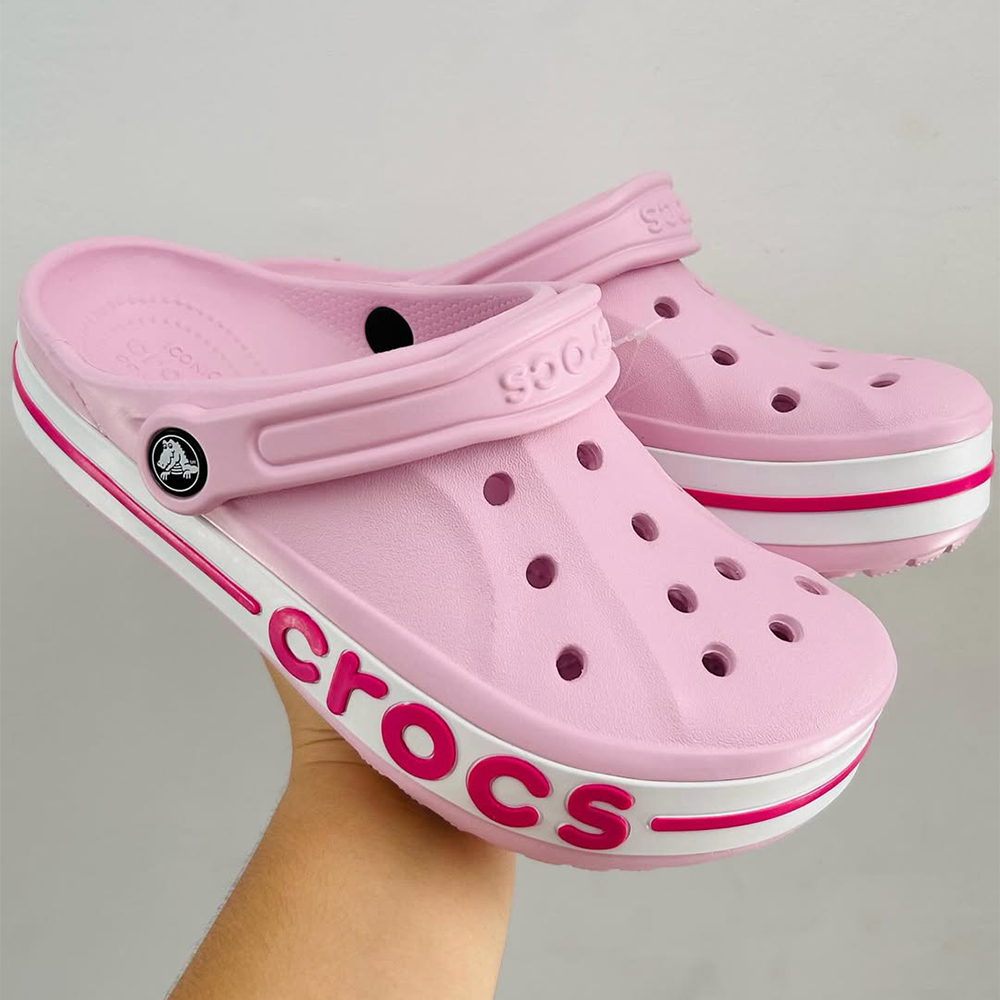 [COD]crocs Bayaband Clog Sandal/Crocs Unisex Sandal/Original 100% Pria Wanita Sandal/Sandal Crocs-Pi