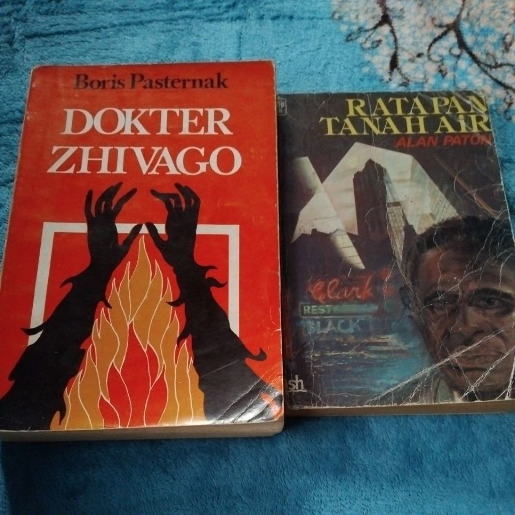 PAKET MURAH 2 BUKU ORIGINAL NOVEL TERJEMAHAN, DOKTER ZHIVAGO By BORIS PASTERNAK, RATAPAN TANAH AIR B