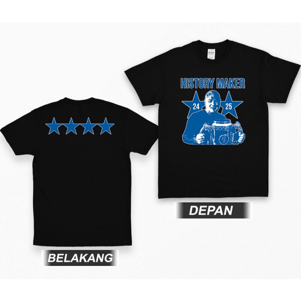 Tshirt HISTORY MAKER BOJAN HODAK Kaos History Bojan For Persib