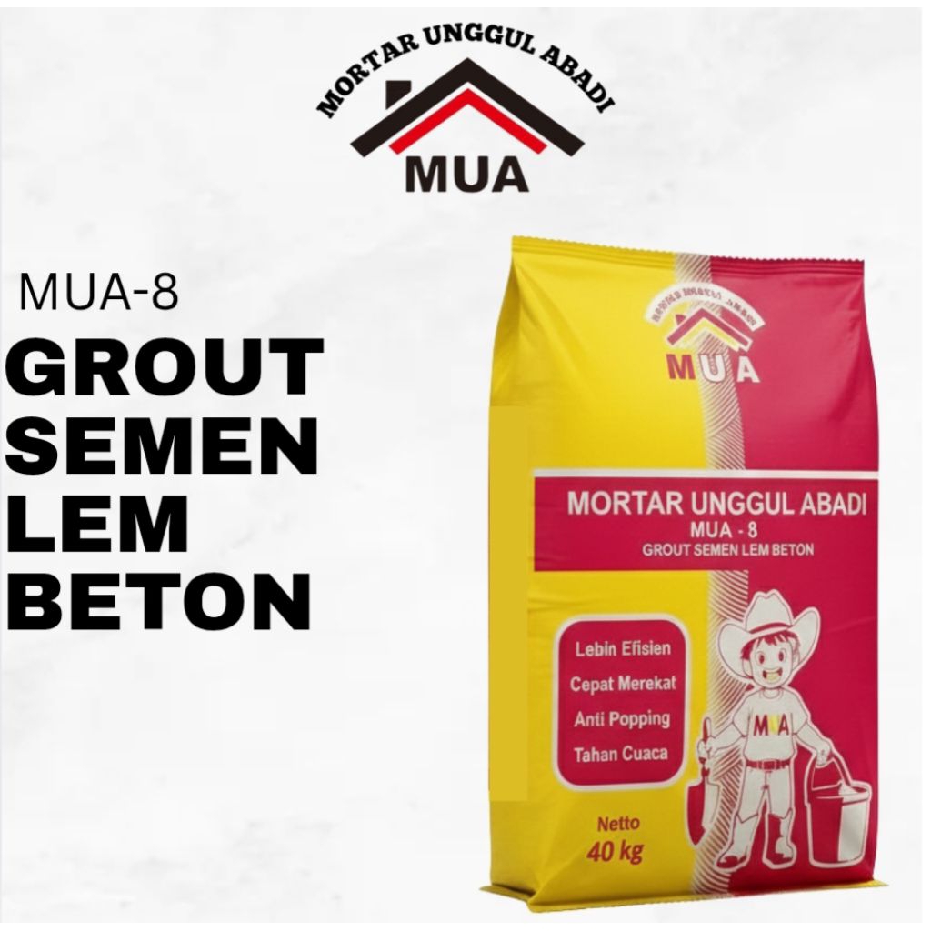 MUA-6 Semen mortar Grout | LEM BETON *40kg