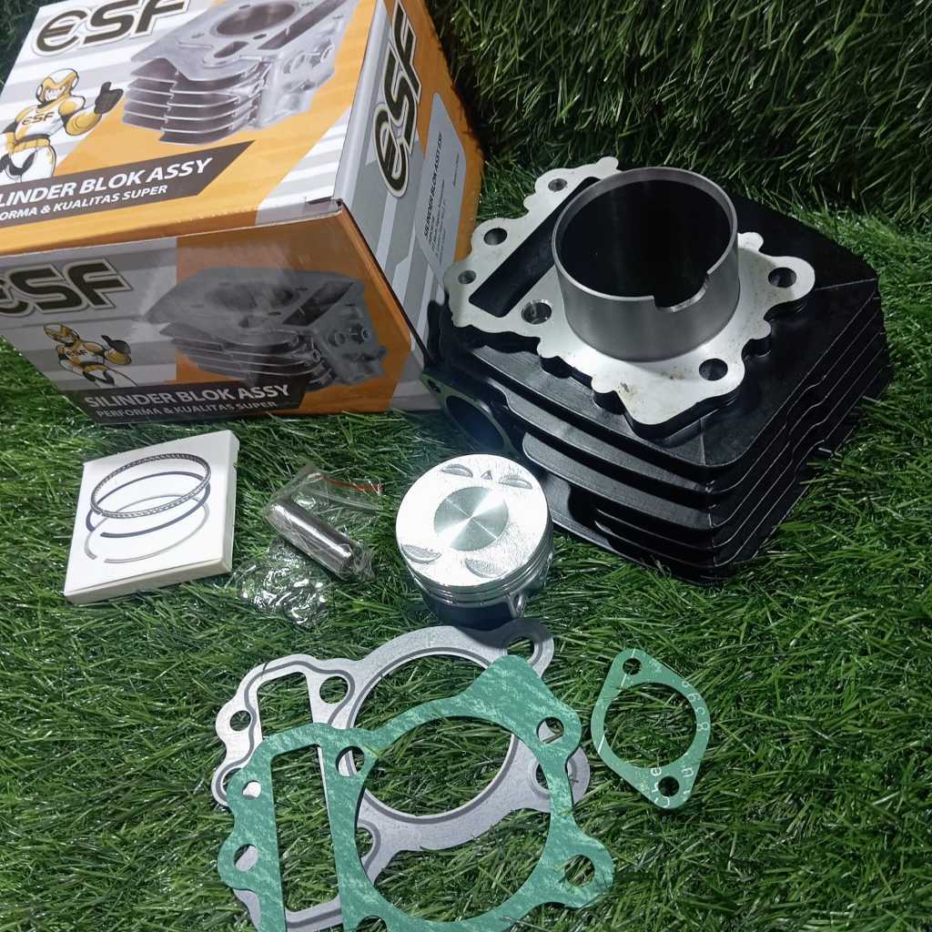 BLOK SEHER PULSAR 135 BORING BLOK BAJAJ PULSAR 135 CYLINDER BLOK PULSAR 135 SET