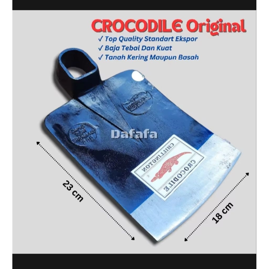 CANGKUL CAP BUAYA ASLI