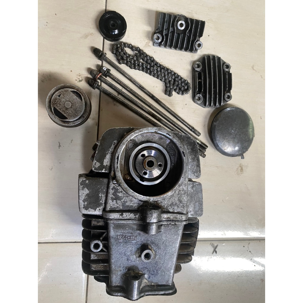 BLOK KOP BLOK HEAD GARUDA BAUT ANCER GIGI TIMING KAMPRAT GARUDA 124