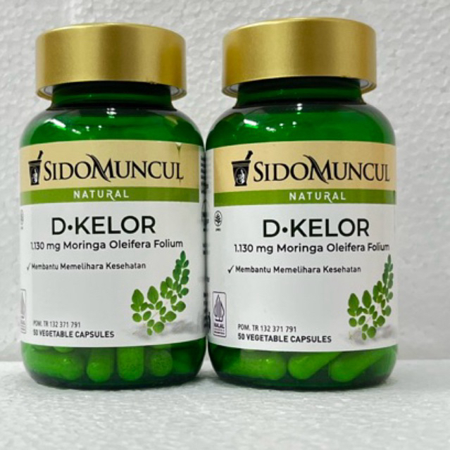 SIDOMUNCUL SARI DAUN KELOR 50 KAPSUL
