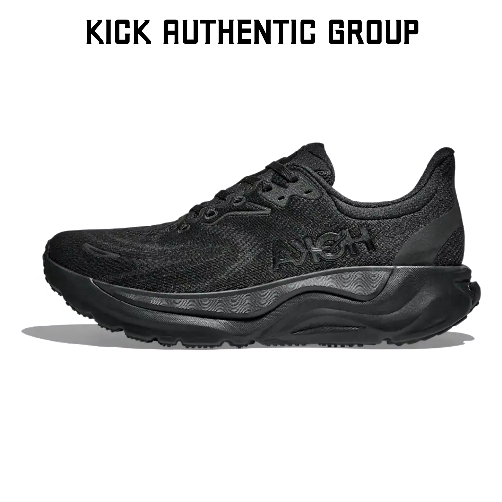 Sepatu Lari / Running Hoka Arahi 8 Wide Men's - Black / Full Hitam Original