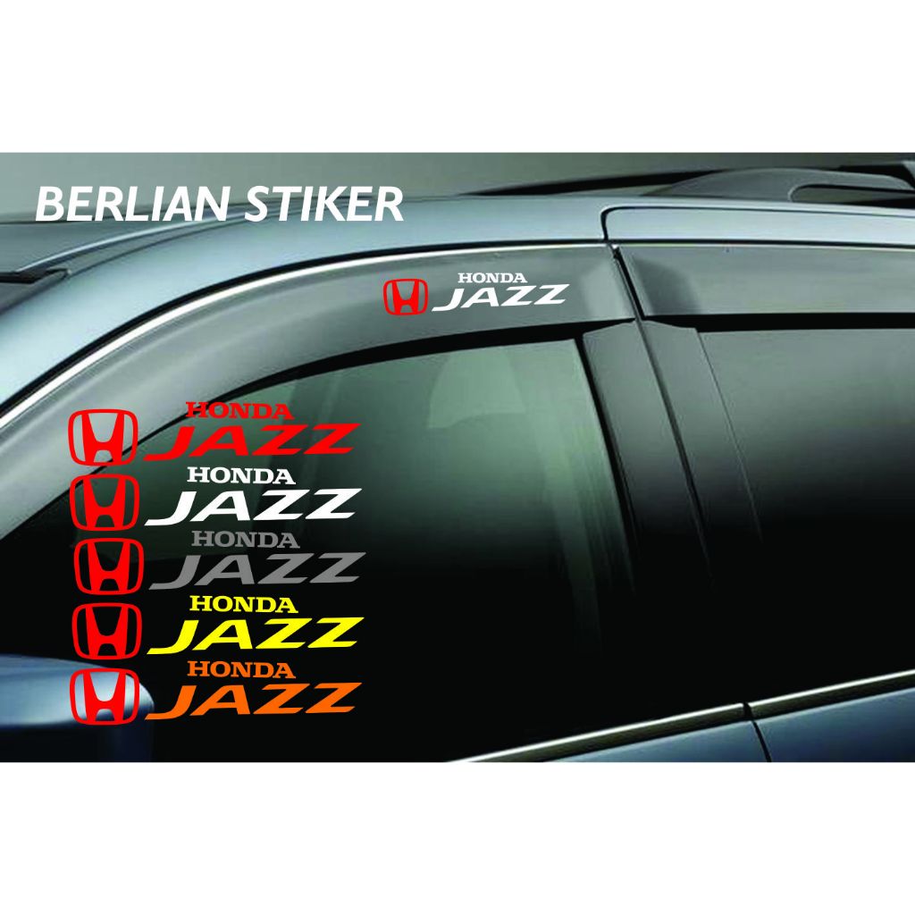 stiker talang air mobil honda jazz all tipe dll stiker cutting talang air keren jazz rs