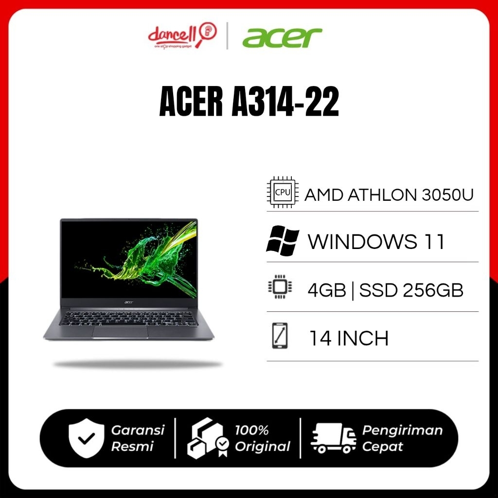 LAPTOP ACER A314-22