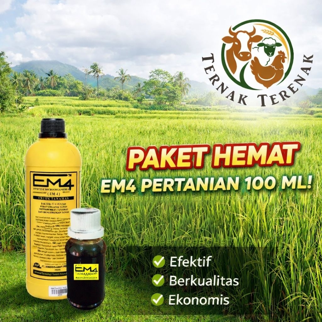 paket hemat em4 pertanian repack -100ml