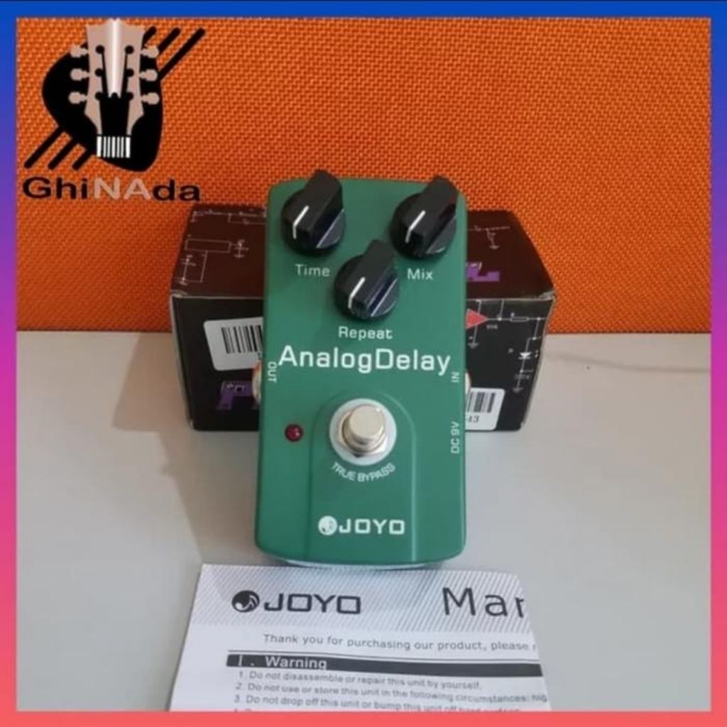 JOYO JF-33 Analog Delay Efek Pedal
